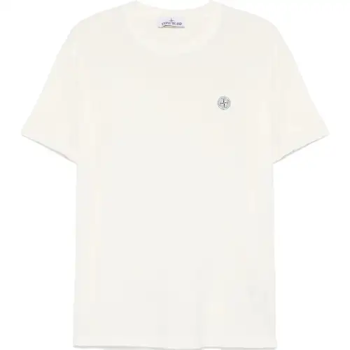 Stone Island logo-patch T-shirt