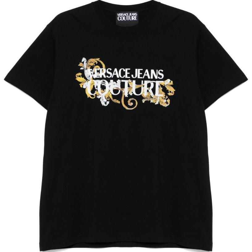 Мужская футболка Versace Jeans Couture (черная)