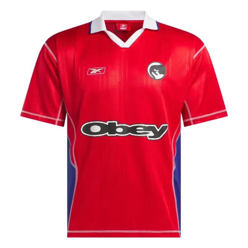 Reebok x Obey FW24 T Shirt Unisex Vector Red