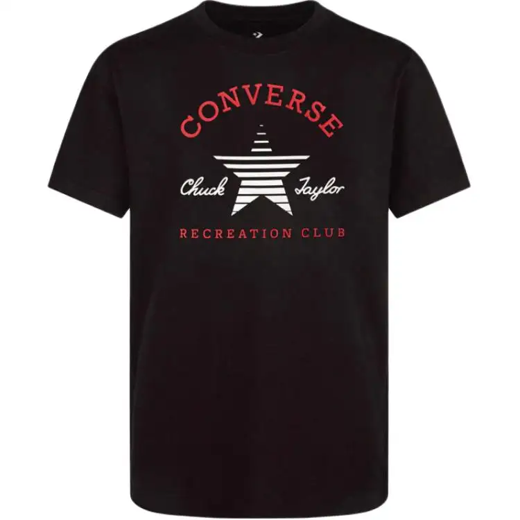 Converse GO TOREC Club T Shirt Unisex Black