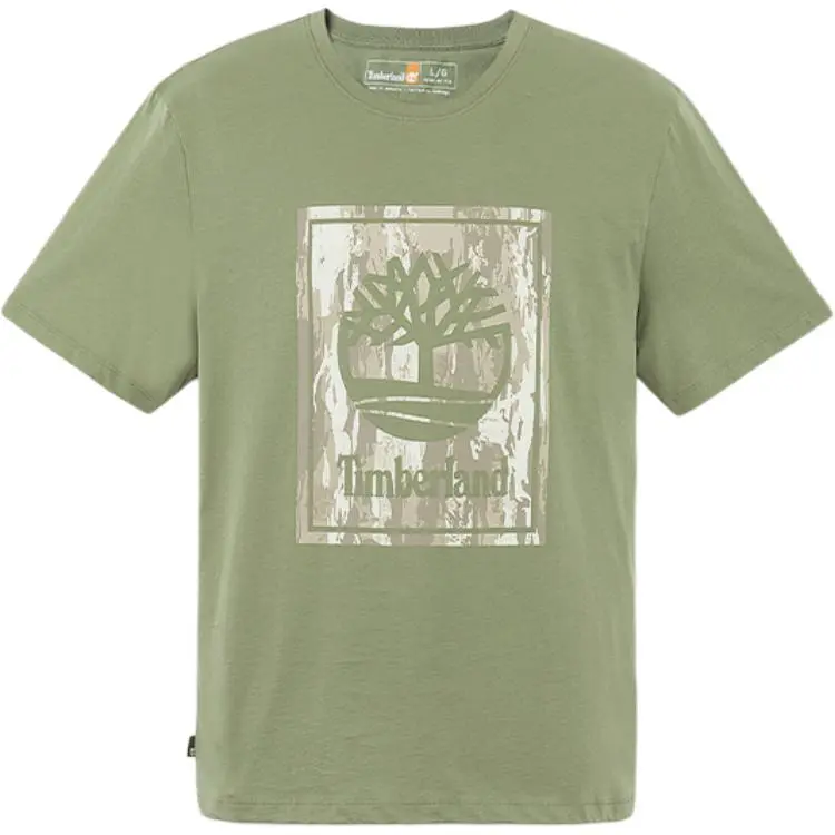 Timberland SS24 T Shirt Men's Kassel Green