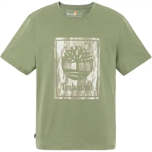Timberland SS24 T Shirt Men's Kassel Green