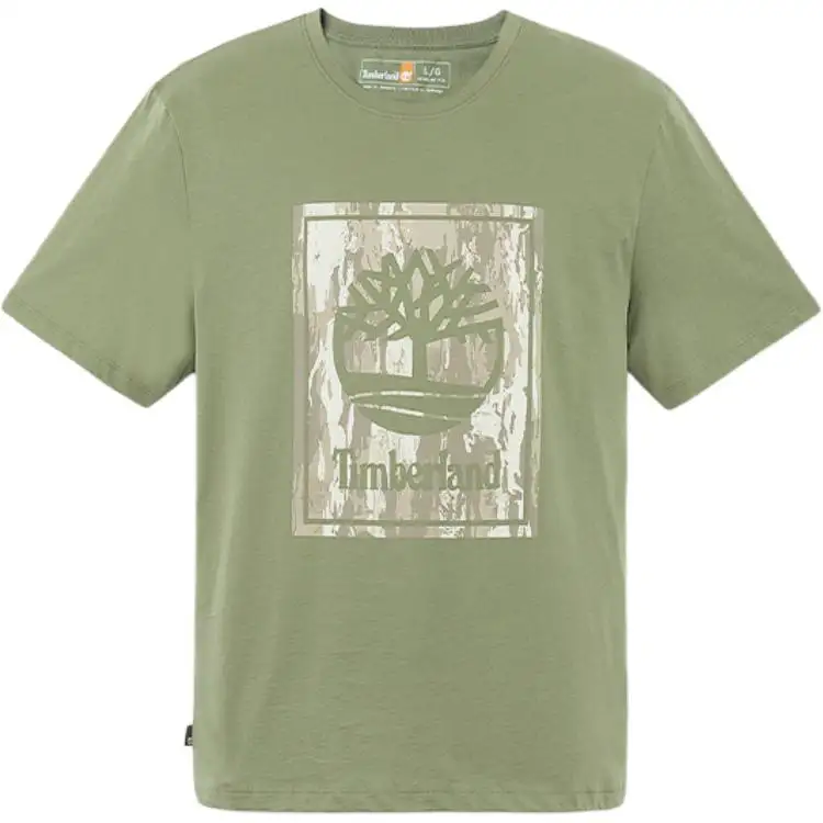 Timberland SS24 T Shirt Men's Kassel Green