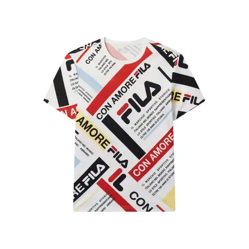 FILA T Shirt Men's All Over Print