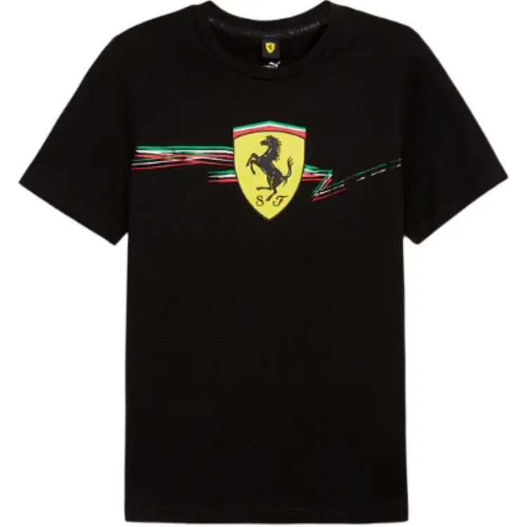 PUMA Scuderia Ferrari T Shirt Men's Black