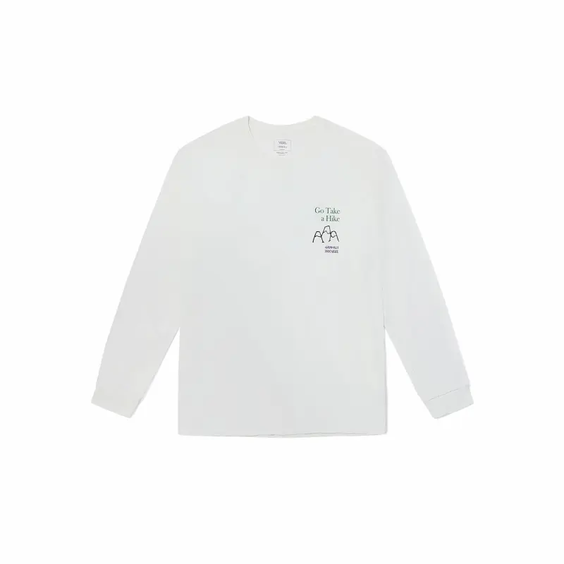 Vans x GRAMICCI TEE LS T Shirt Unisex White