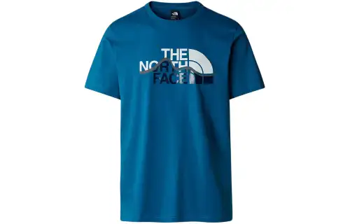 THE NORTH FACE MOUNTAIN LINE T Shirt Men's Blue