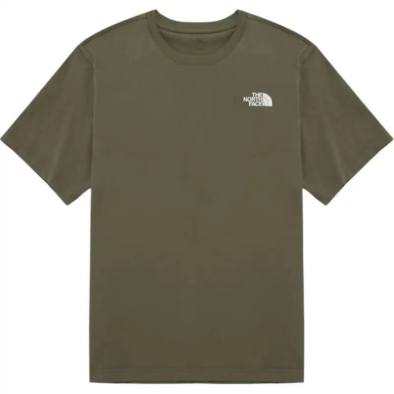 THE NORTH FACE T Shirt Unisex Linen Brown