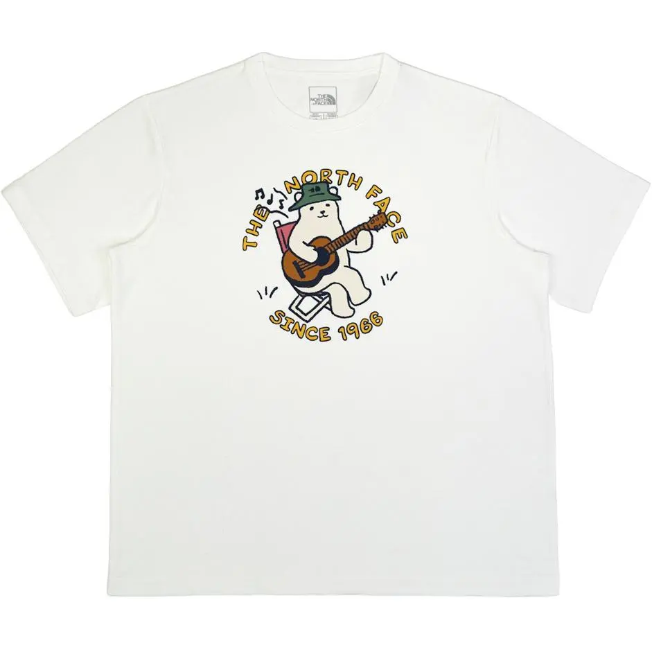 THE NORTH FACE Urban Exploration T Shirt Unisex Snow Peak White