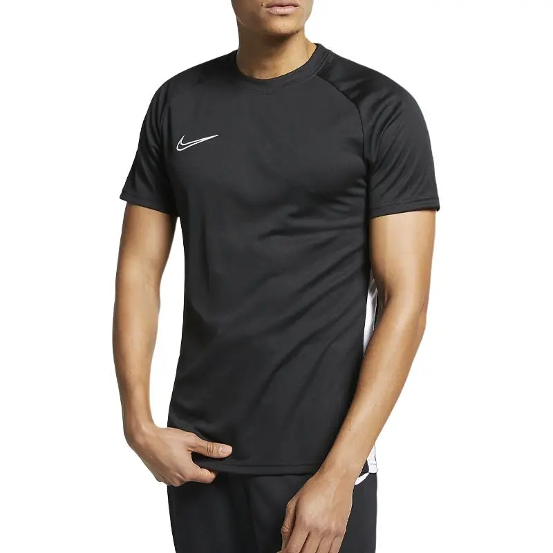 Nike T-Shirts Men's Black Crew Neck Moderate