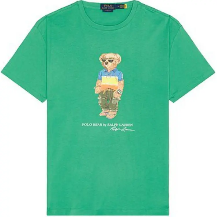 Polo Ralph Lauren Polo Bear Printed Crewneck T-Shirt