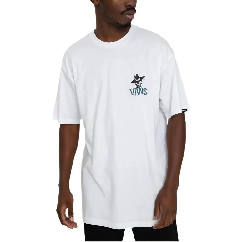 Vans T Shirts Men's White Crew Neck