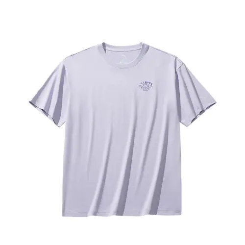 Anta Life Collection T Shirt Unisex Morning Mist Purple