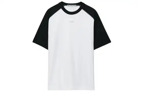 Alexander Wang Logo-embossed Raglan T-shirt