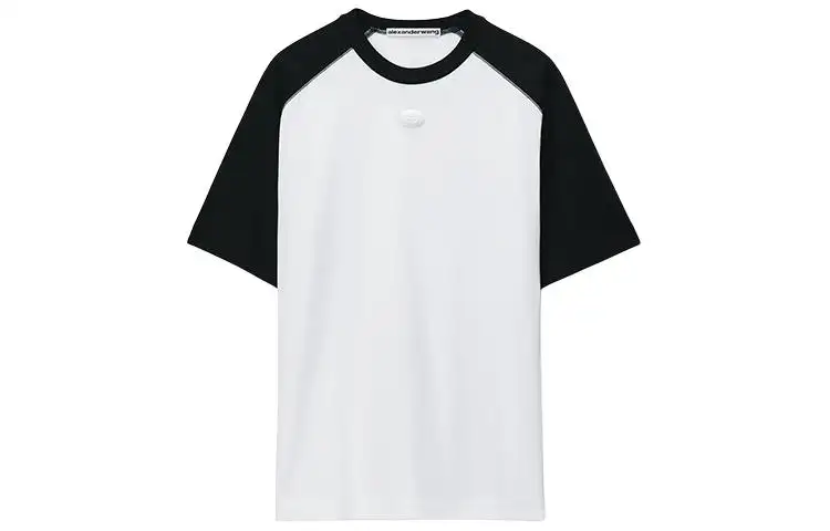 Alexander Wang Logo-embossed Raglan T-shirt