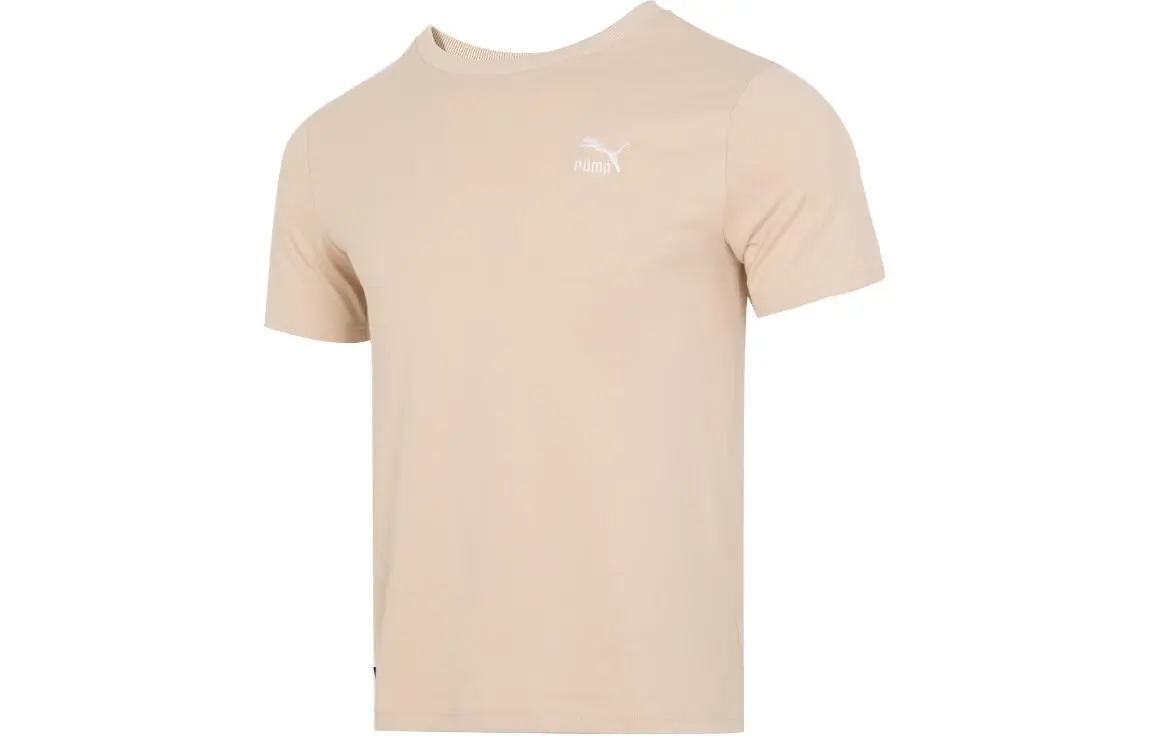 PUMA SS24 T Shirt Men's Apricot