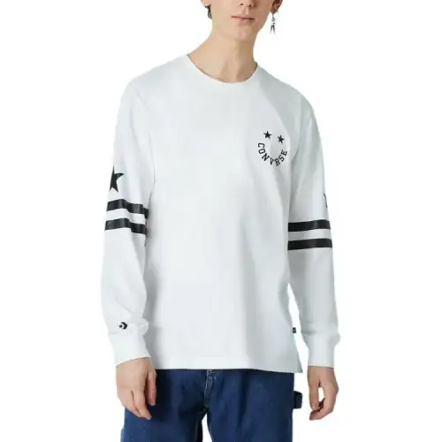 Converse Twisted Varsity Cheerful T Shirt Men's White