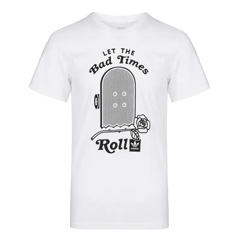 Adidas Originals ROLLTEE T Shirt Men's White