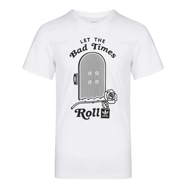 Adidas Originals ROLLTEE T Shirt Men's White