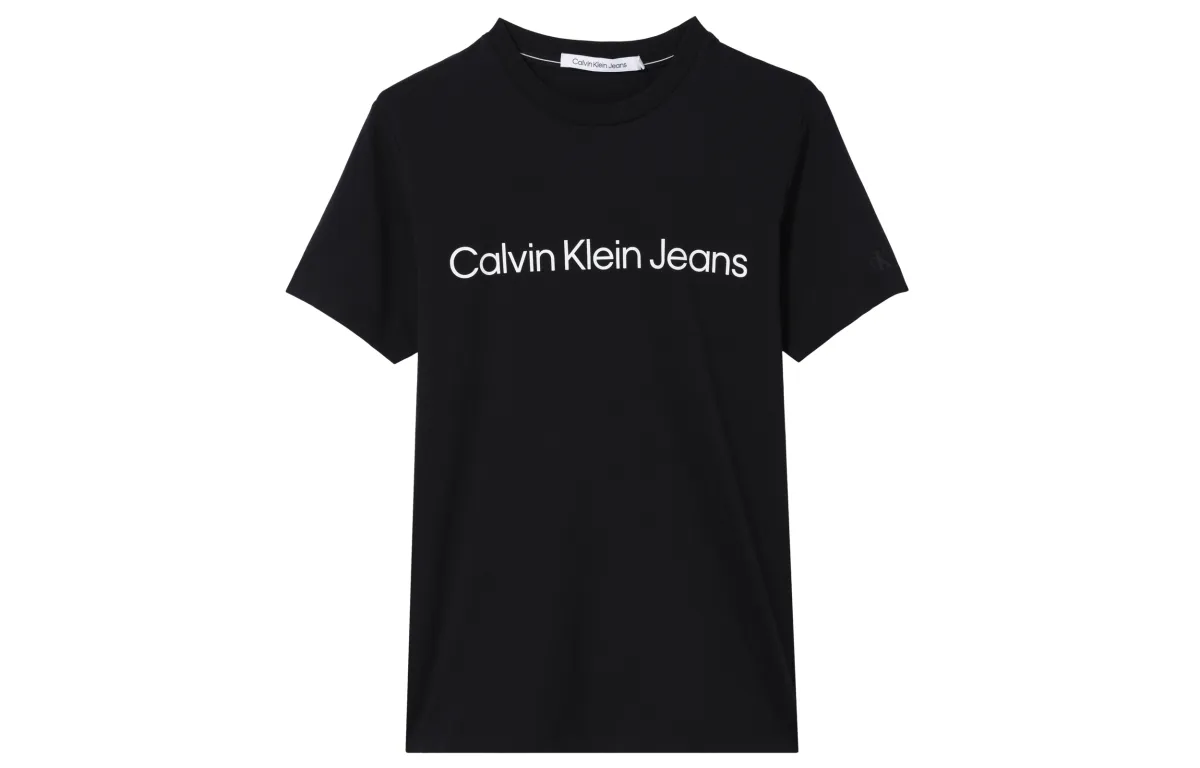 CALVIN KLEIN Jeans SS24 T Shirt Men's Black