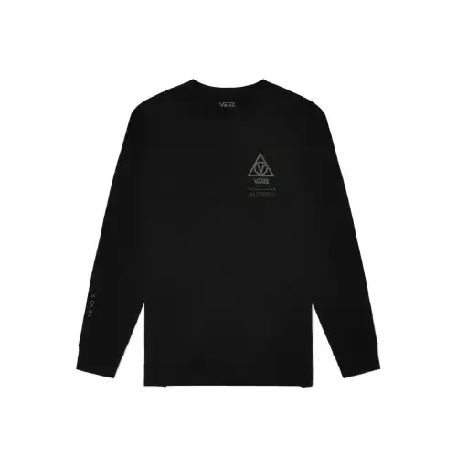 Vans TEE LS T Shirt Unisex Black