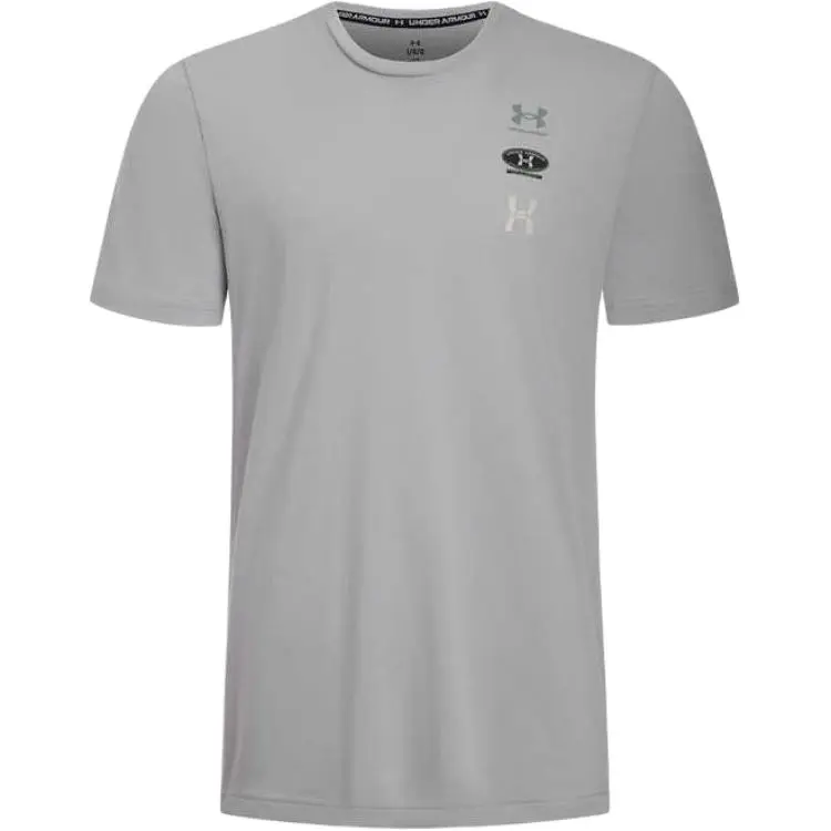 Under Armour SS25 T Shirt Men's Modern Gray