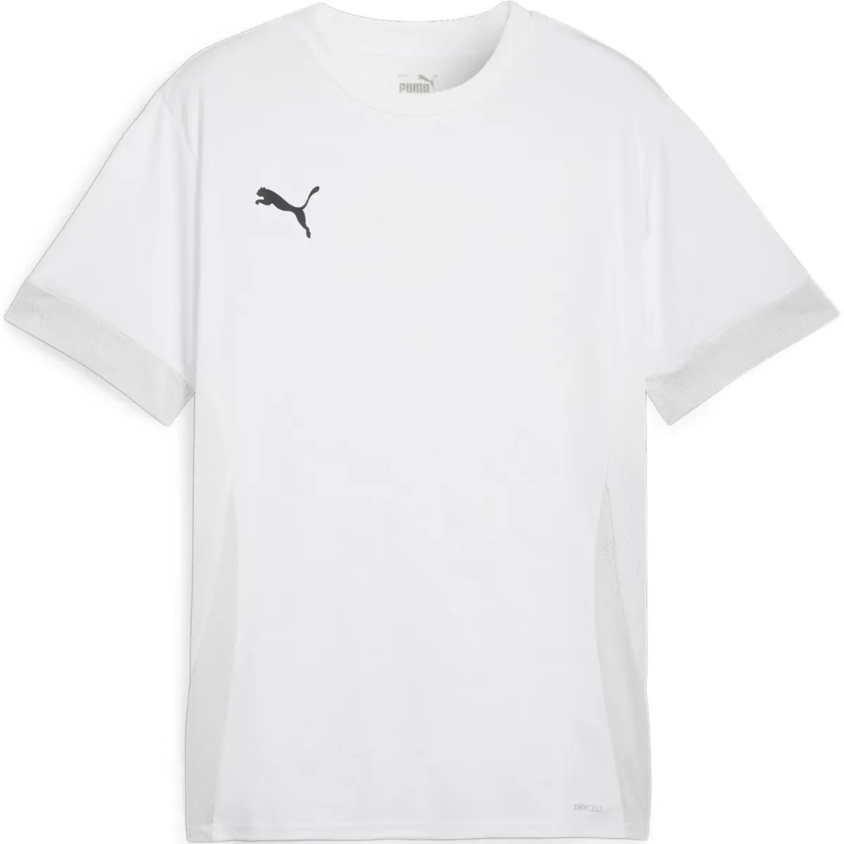 PUMA T-Shirts Men's White Crew Neck Moderate