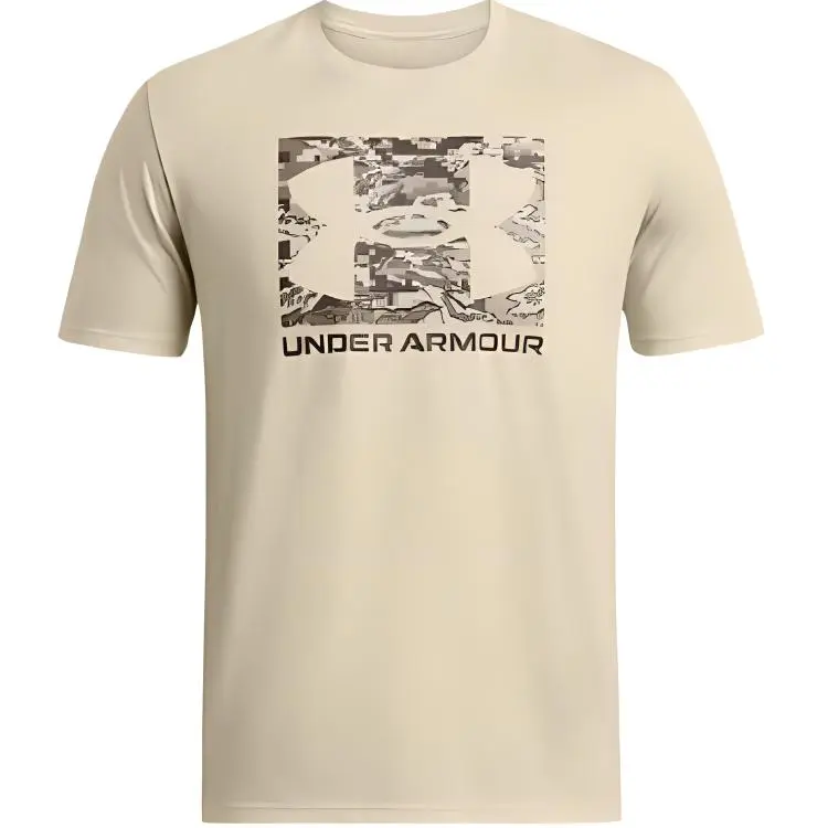 Under Armour T Shirt Men's Pink Silt Gray