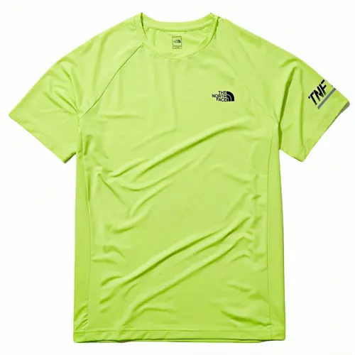 THE NORTH FACE Basic TNF RUN T Shirt Men's Neon Green