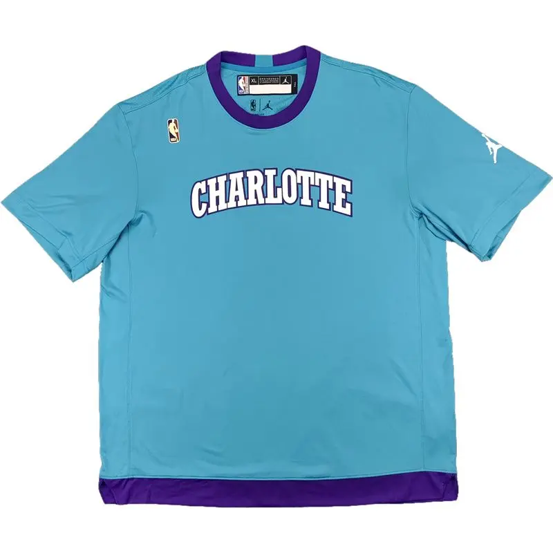 Jordan x NBA Charlotte Hornets T Shirt Men's Blue