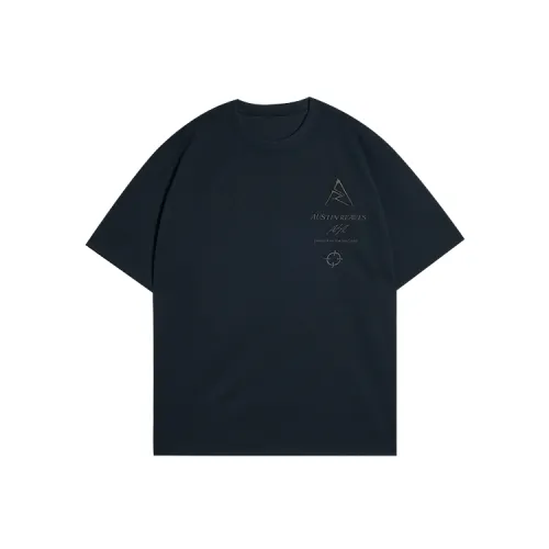 RIGORER x Austin Reeves joint signature combination logo short-sleeved waffle breathable sweat-wicking round neck workout casual sports T-shirt for men and women