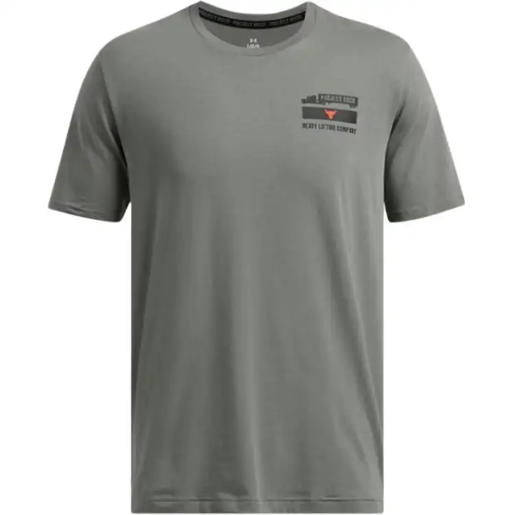 Under Armour ProjectRock T Shirt Men's Clay Green