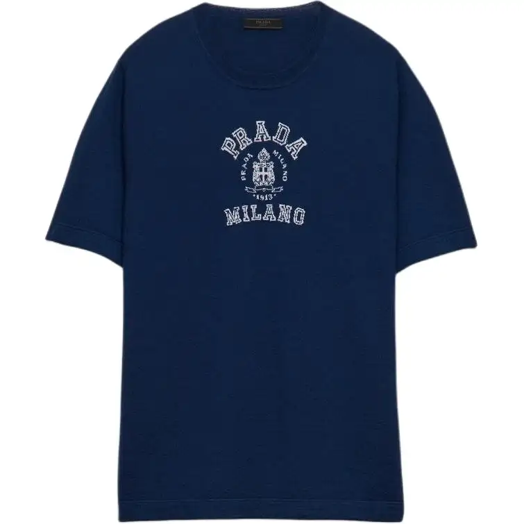 PRADA T Shirt Men's Marine Blue