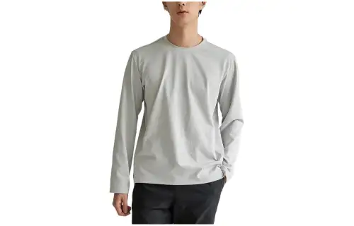 New Balance Regular T Shirt Men's Light Gray