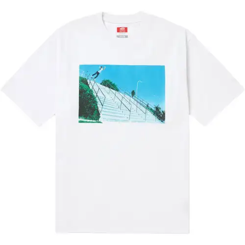 Vans FW24 Skate Raleigh T Shirt Unisex White