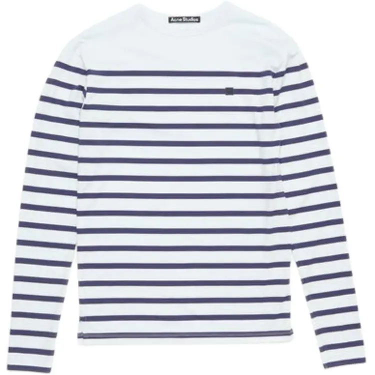 Acne Studios Striped Long Sleeve T Shirt