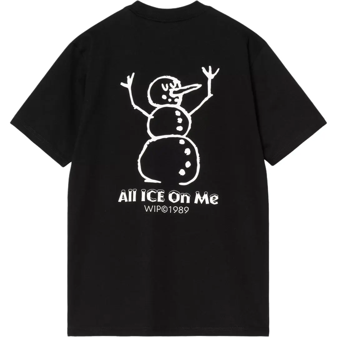 Carhartt WIP Ice Printed Crewneck T Shirt