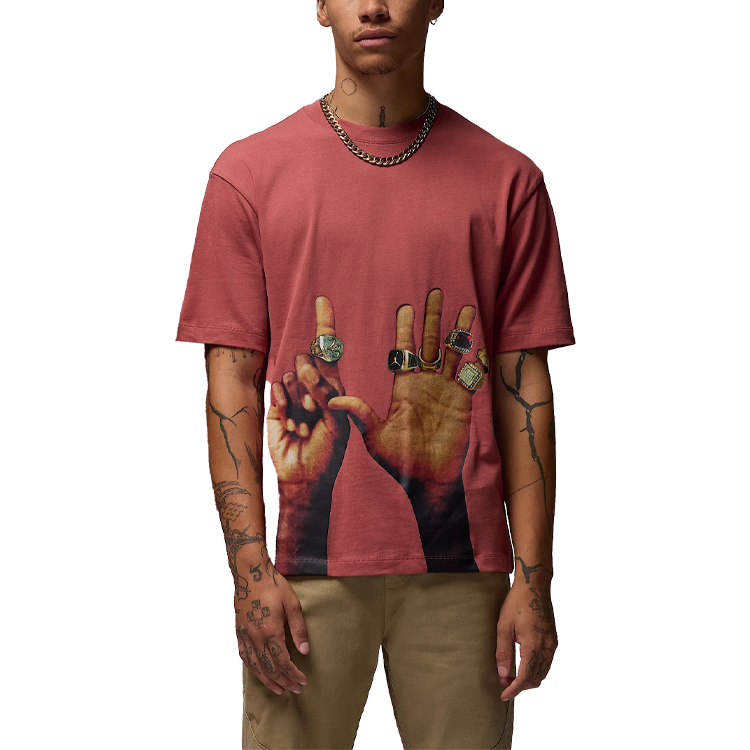JORDAN Flight Mvp Men's Rings T Shirt