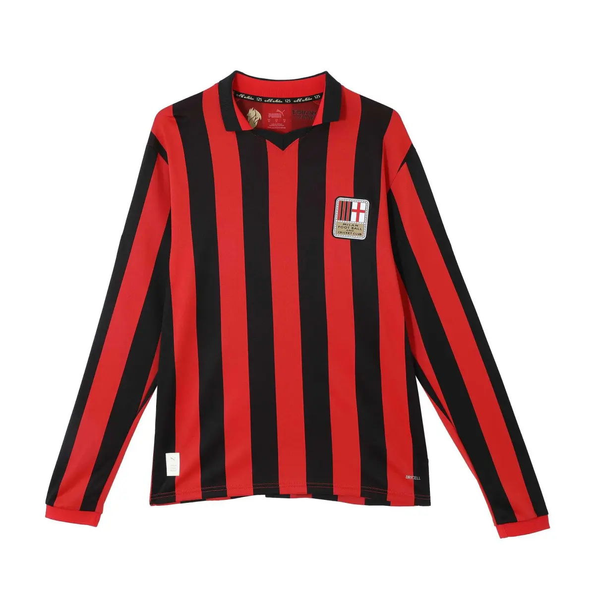 PUMA Ac Milan 125th Anniversary Authentic Long Sleeve Jersey