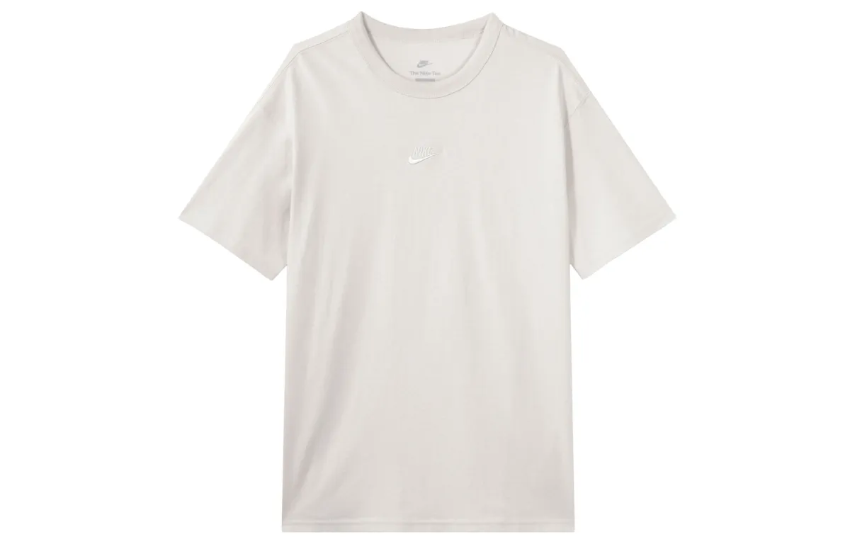 Nike T-Shirts Men's White Crew Neck Moderate