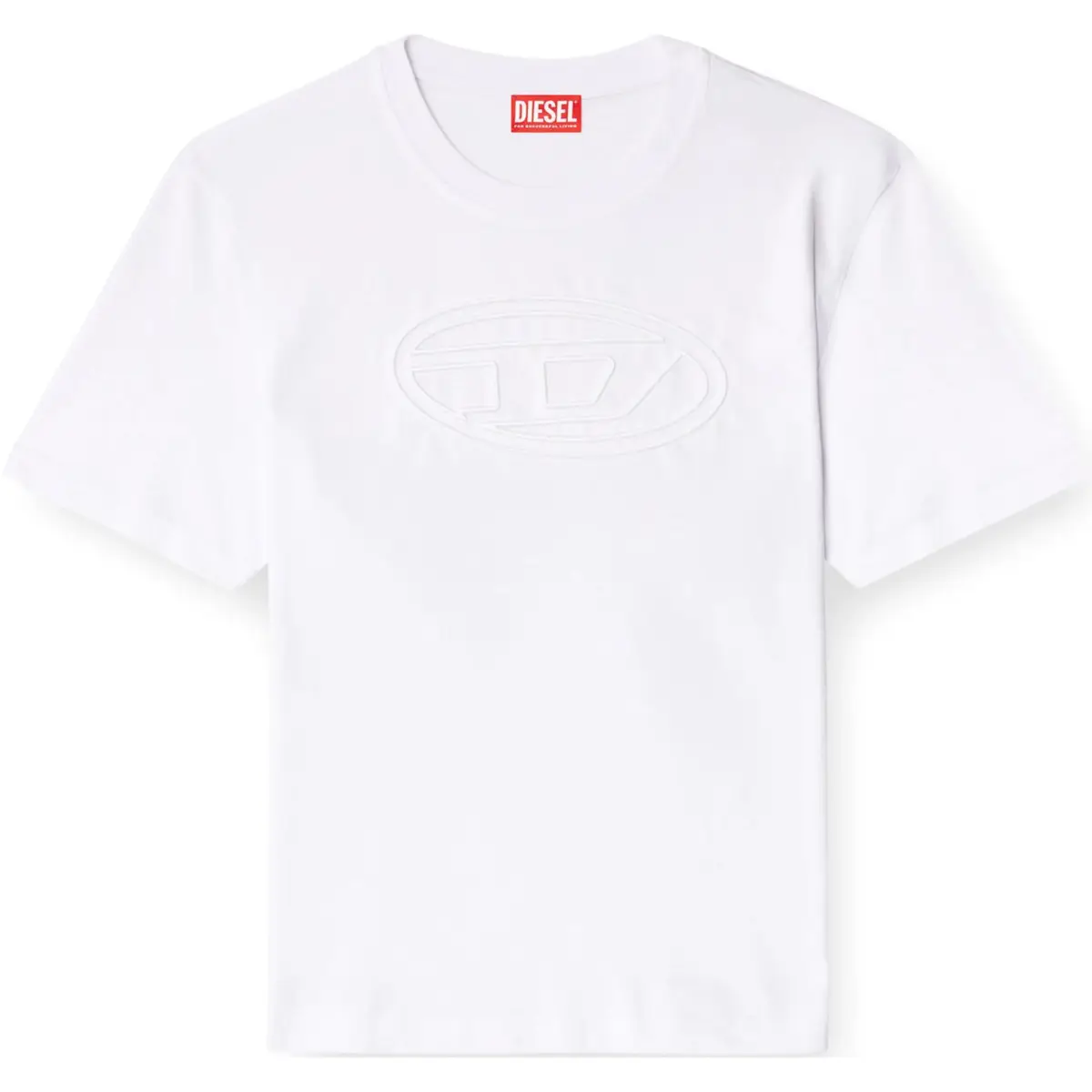 DIESEL T Adjust Bigoval Embossed Oval D T Shirt