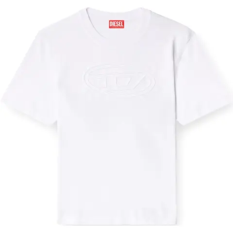 DIESEL T Adjust Bigoval Embossed Oval D T Shirt