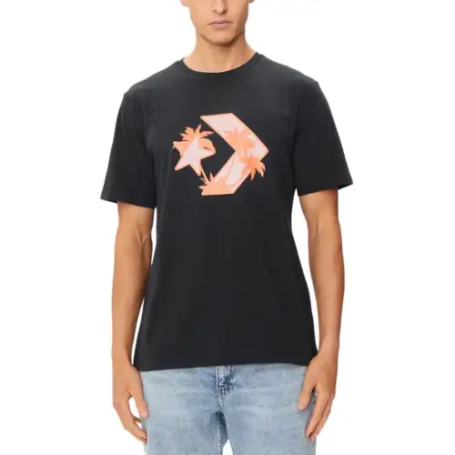 Converse Star Chev Festival T Shirt Men's Black