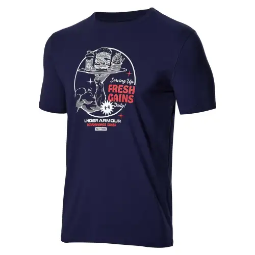 Under Armour Performance T Shirt Men's Marine Blue