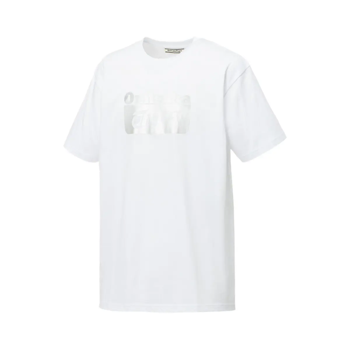 Onitsuka Tiger AW24 LOGO TEE T Shirt Unisex White