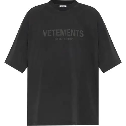 Vetements logo-print T-shirt