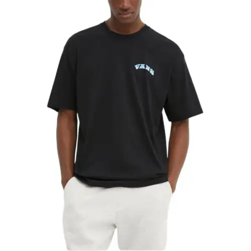 Vans T Shirts Men's Black Crew Neck