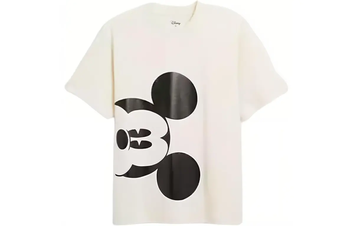 COACH Drop Shoulder Sleeve T-Shirt Unisex White
