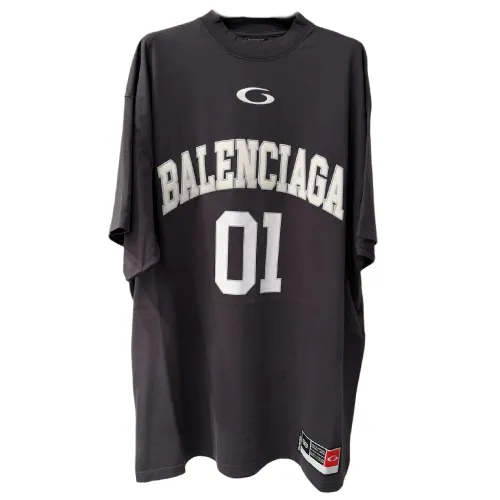 Balenciaga SS25 T Shirt Regular Fit Men's Black