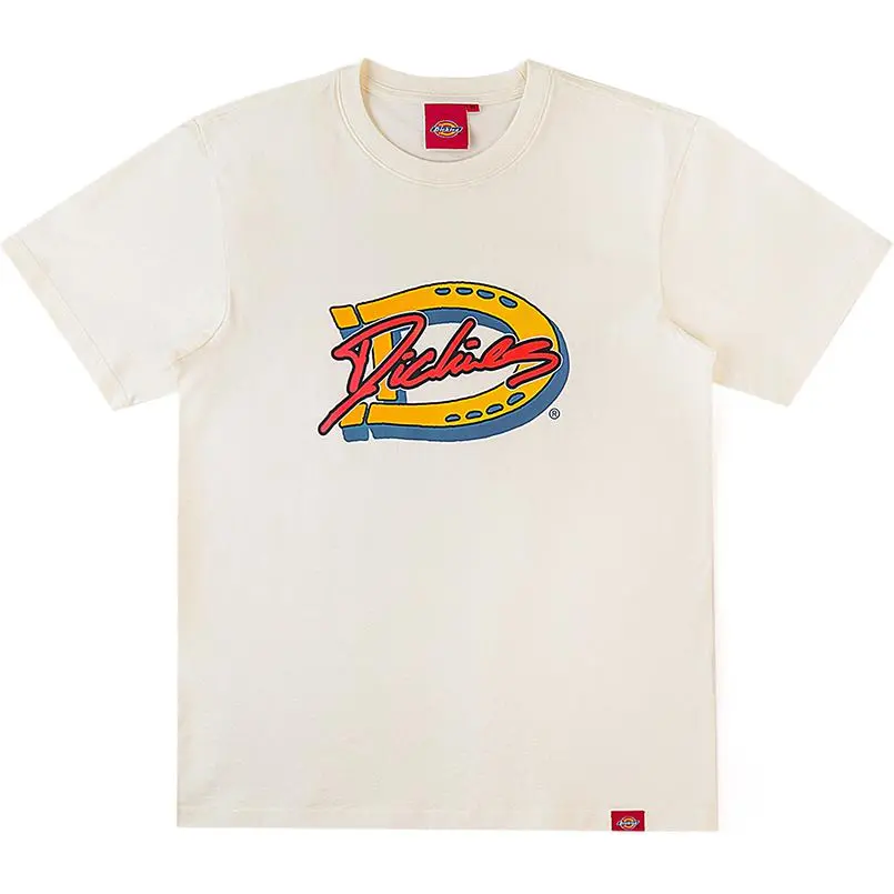 Dickies T Shirt Unisex Cream White
